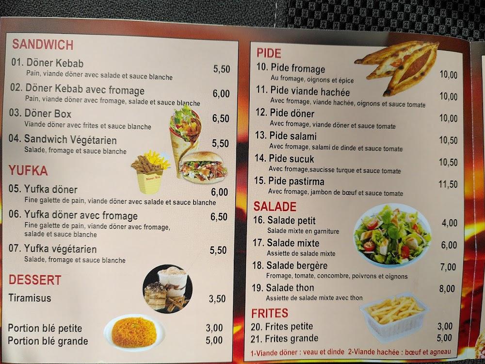 Restaurant Turkuaz - Menu Image 1